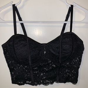 Bozzolo Black Lace Bralette